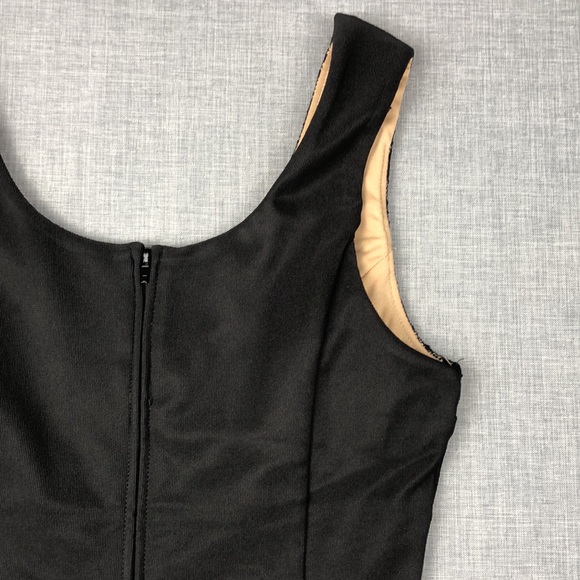 Crystal Doll Black Lace Bodycon Dress Juniors Sz 3 - Picture 6 of 6